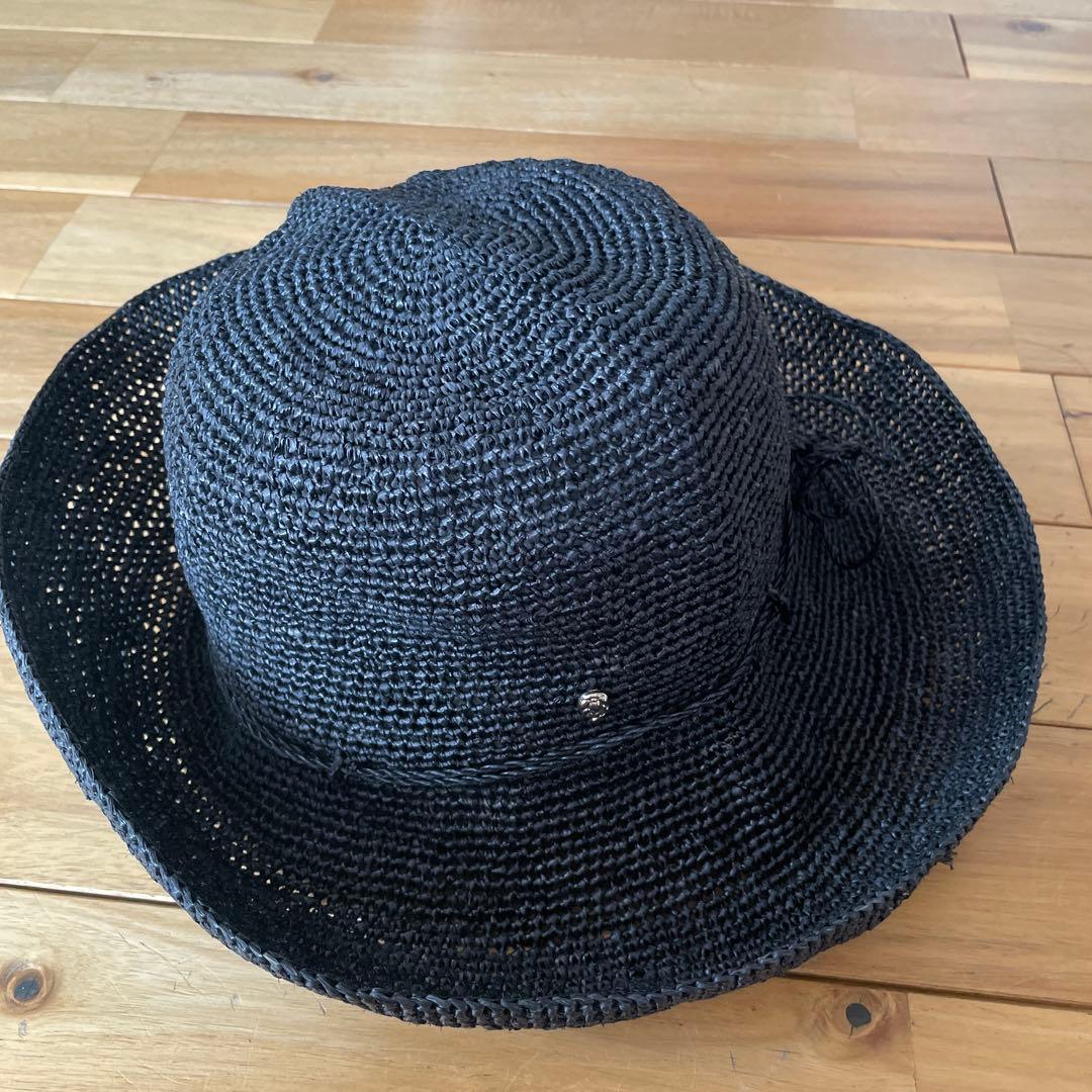 HELEN KAMINSKI ブラックリボン付きハット