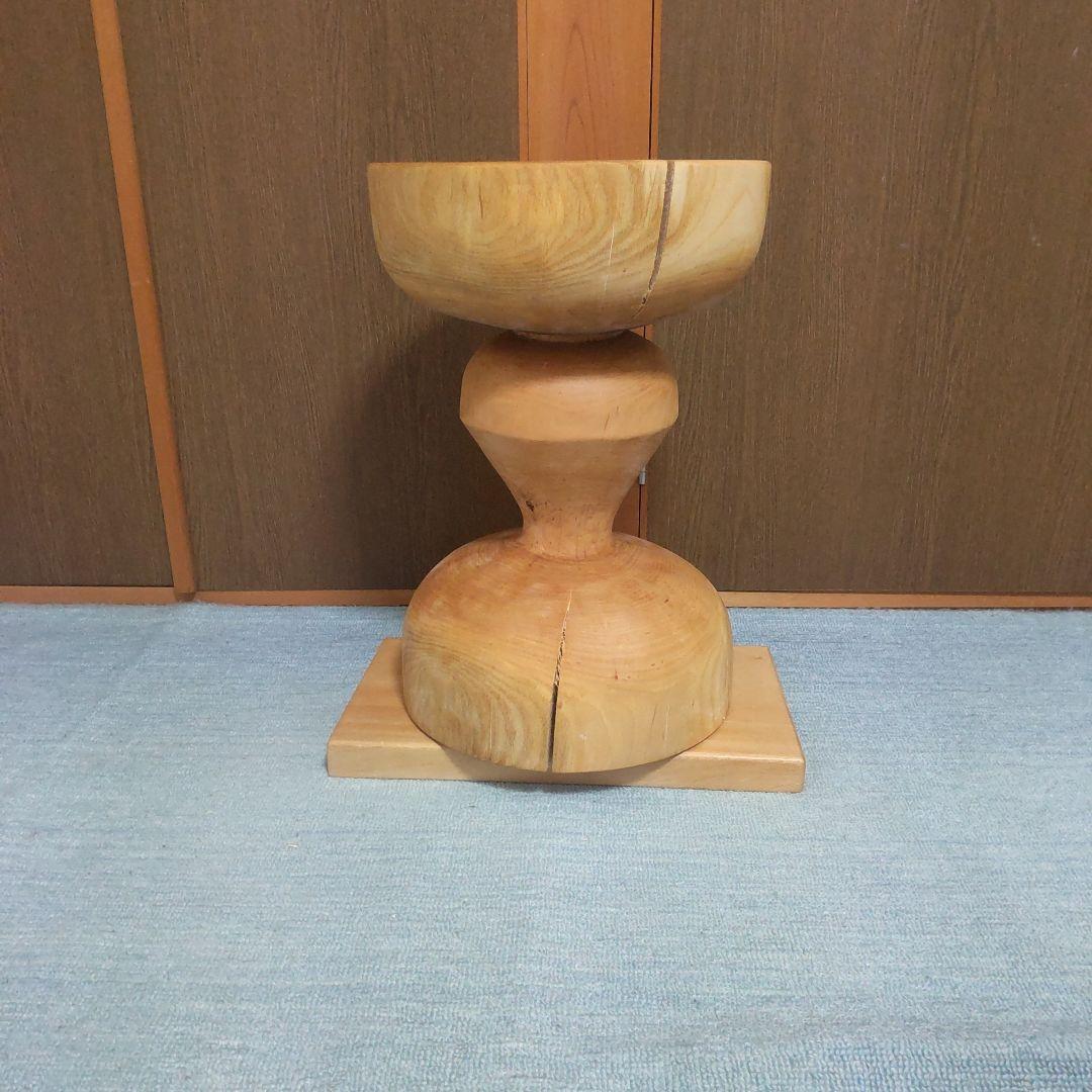 だてかんば丸太椅子スツール