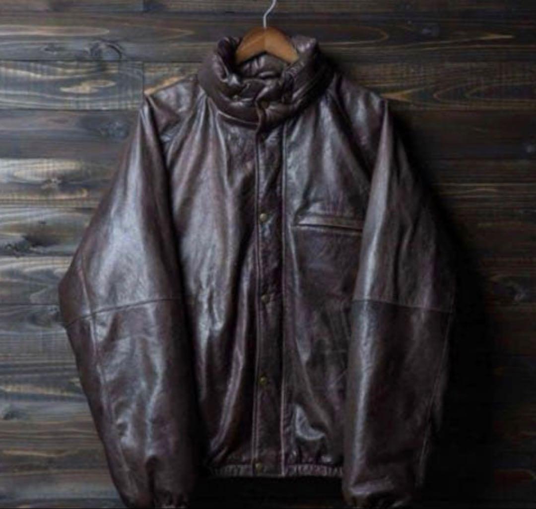 美品　PABLO VINCI Leather down Mサイズ