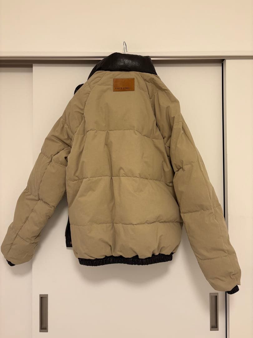 美品　PABLO VINCI Leather down Mサイズ