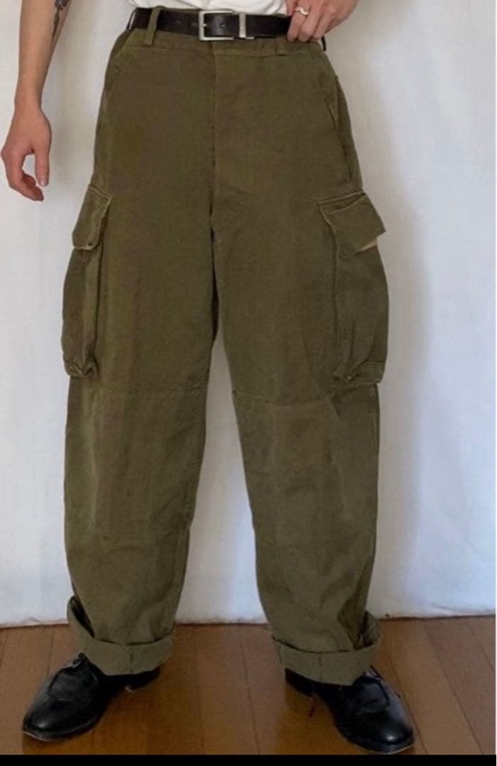 M47 軍パン　フランス軍　実物　パンツ　ビンテージ　ユーロ