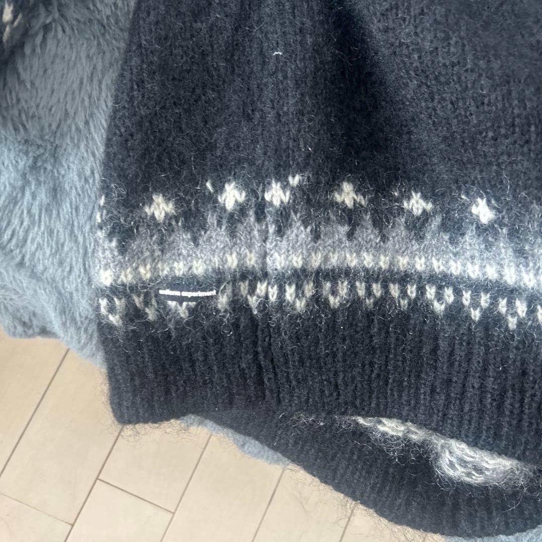 ユニフォームエクスペリメントモヘアセーター サイズ3