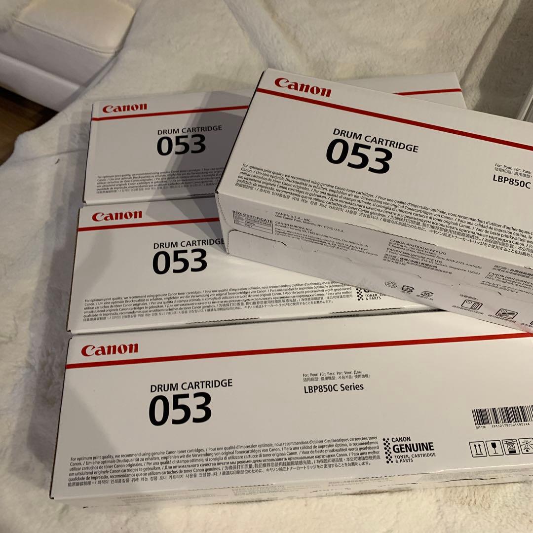 Canon ドラムカートリッジ 053 　　4本セット