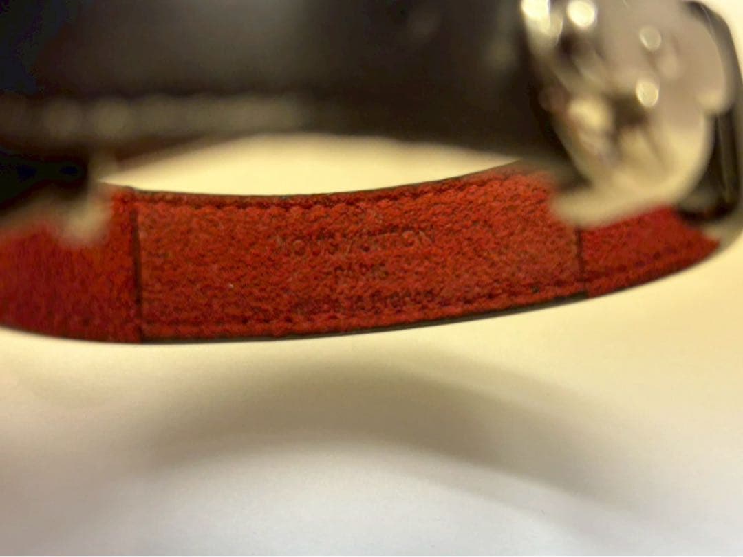 Louis Vuitton バングル 黒 ヴィトン