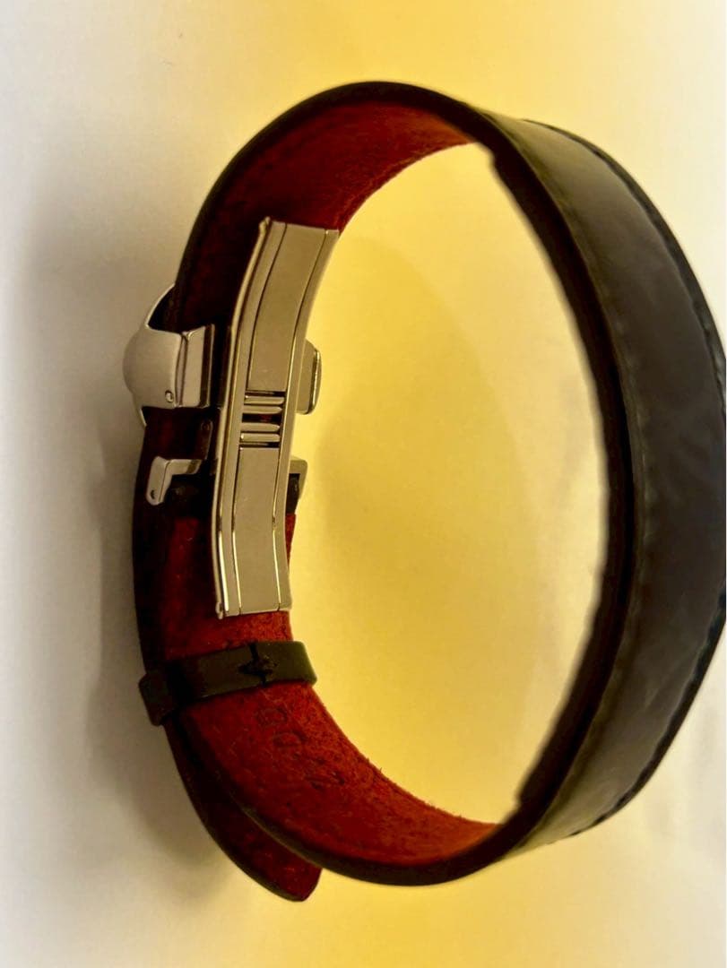 Louis Vuitton バングル 黒 ヴィトン