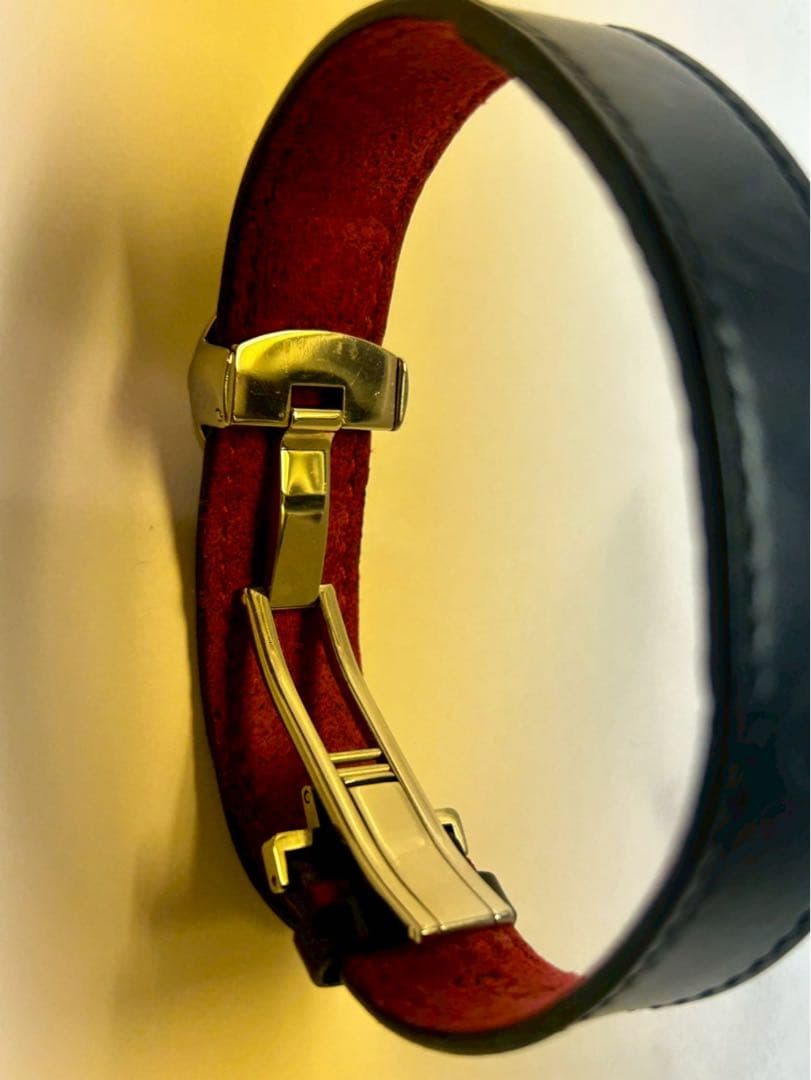 Louis Vuitton バングル 黒 ヴィトン