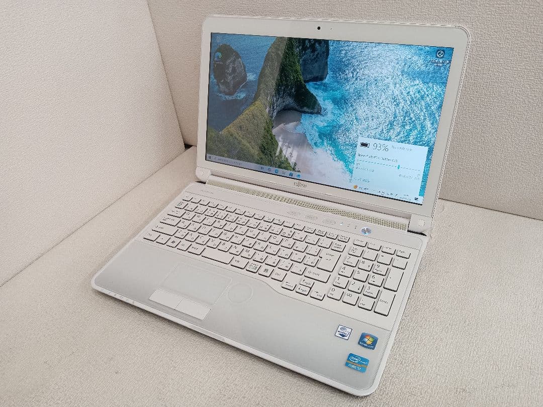 † LIFebook AH77/G FMVA77GWG 8GB ストレージ無