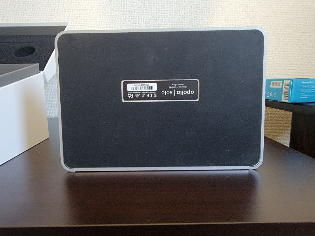 敬*人様 Apollo Solo オーディオインターフェイス シルバー