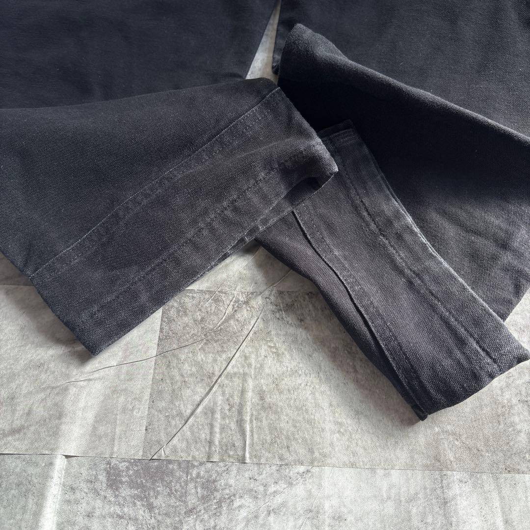 Carhartt ブラックオーバーオール　W32 L30