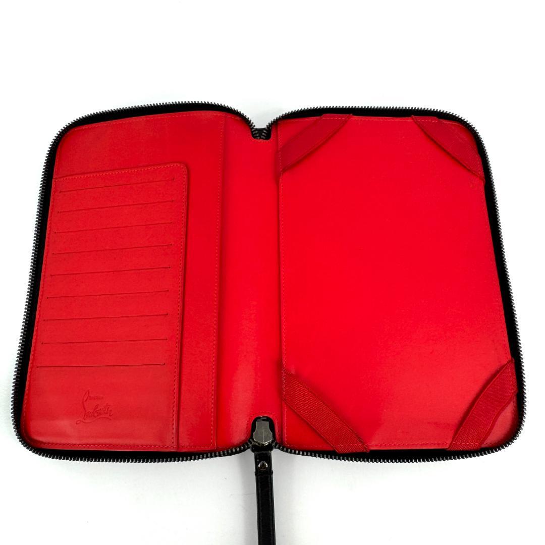 【美品】Christian Louboutin クラッチバッグ ipadケース