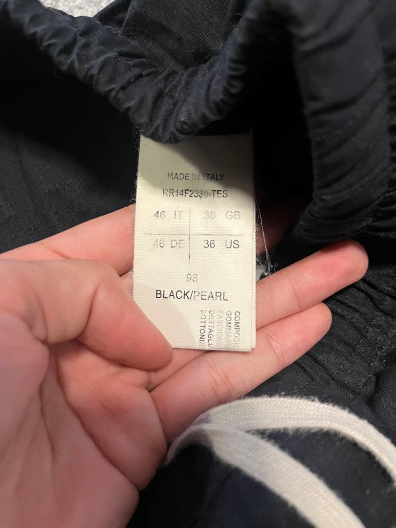 希少 RICK OWENS MODY期 サイドラインビッグショーツ 46