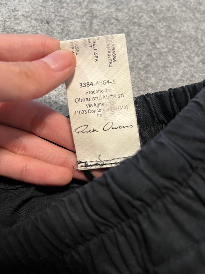 希少 RICK OWENS MODY期 サイドラインビッグショーツ 46