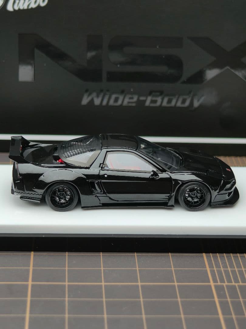 1/64 MT Honda NSXワイドボディ ブラック仕様｜ 希少カラー