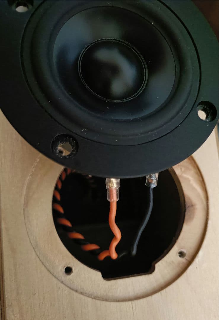 ウェブコー自作スピーカー 6cmフルレンジ