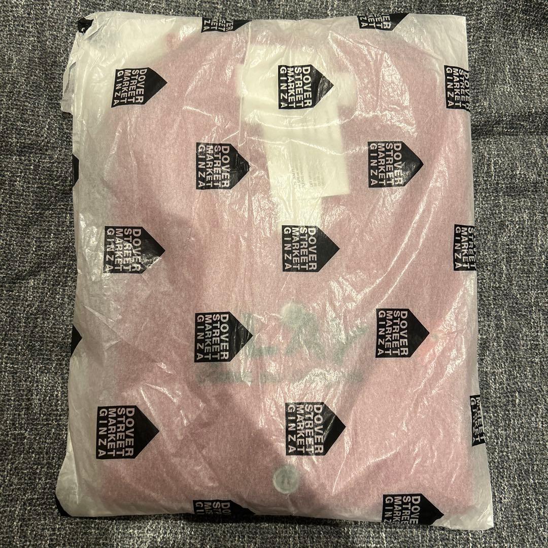 【新品】CDG PLAY　Vネックカーディガン 赤