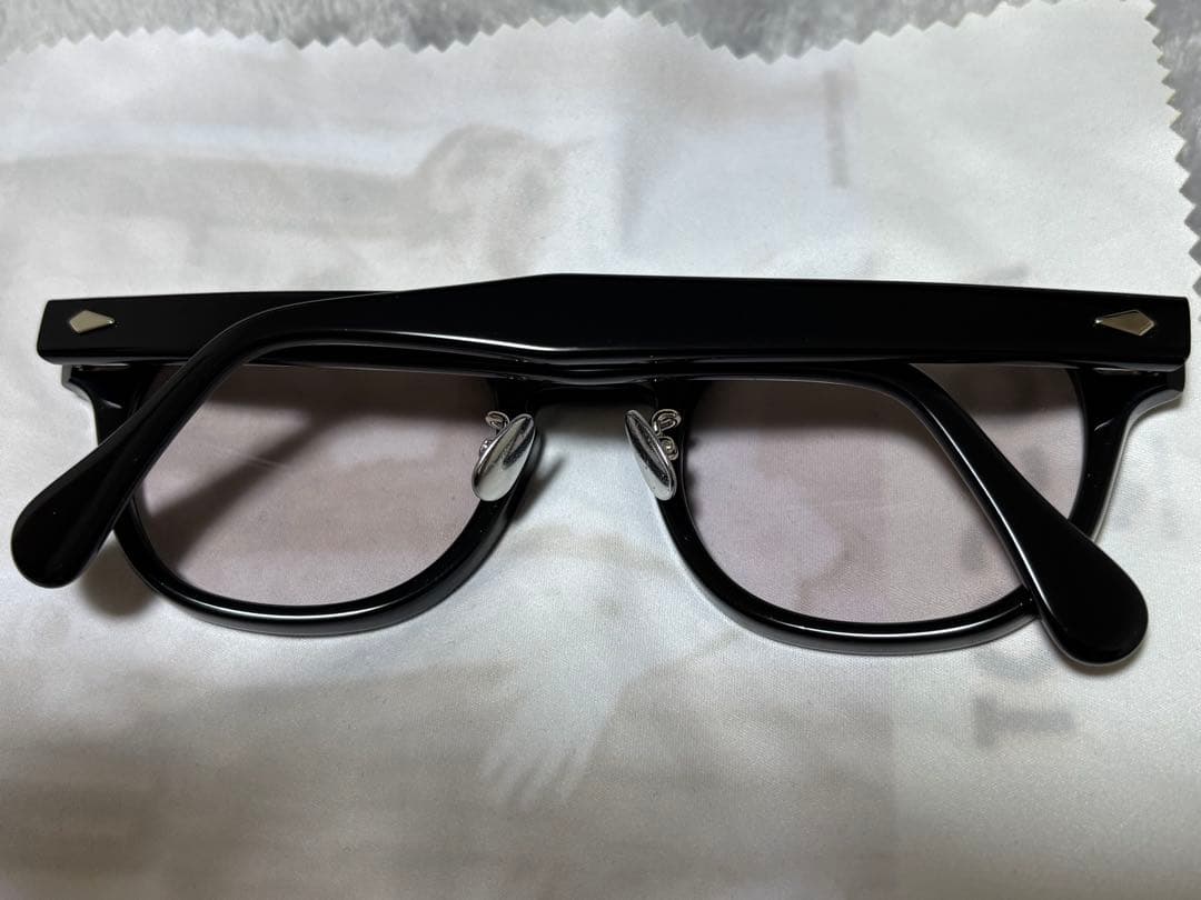 美品　MOSCOT LEMTOSH JPN LTD 49mm 度無しレンズ