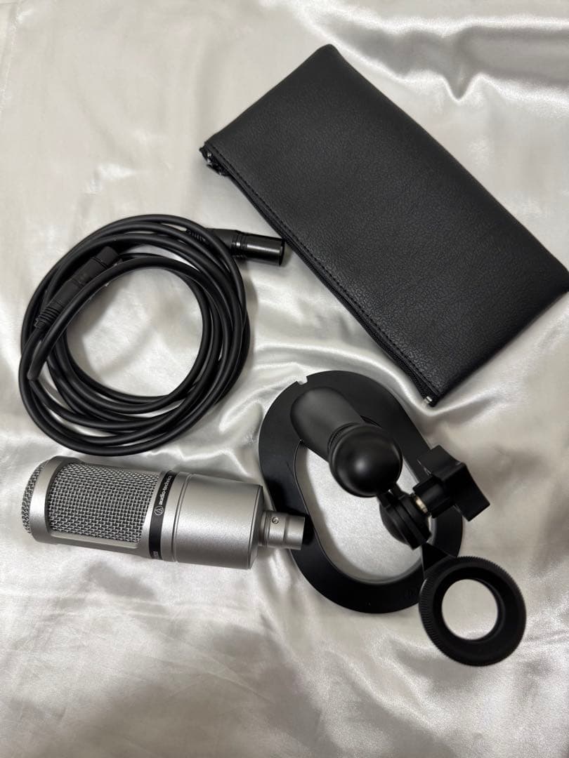 オーディオテクニカ AT2020GM コンデンサーマイク スタンド付