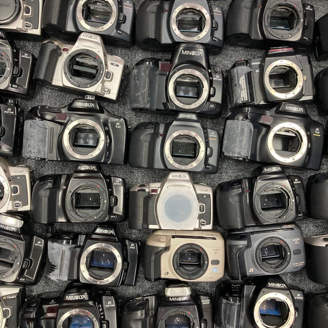 【メ3】計40個 MINOLTA 一眼レフ フィルムカメラ まとめ売り ジャンク