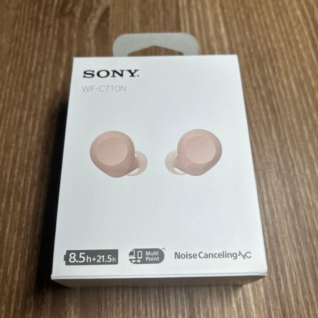 SONY ワイヤレスイヤホン WF-C710N ピンク