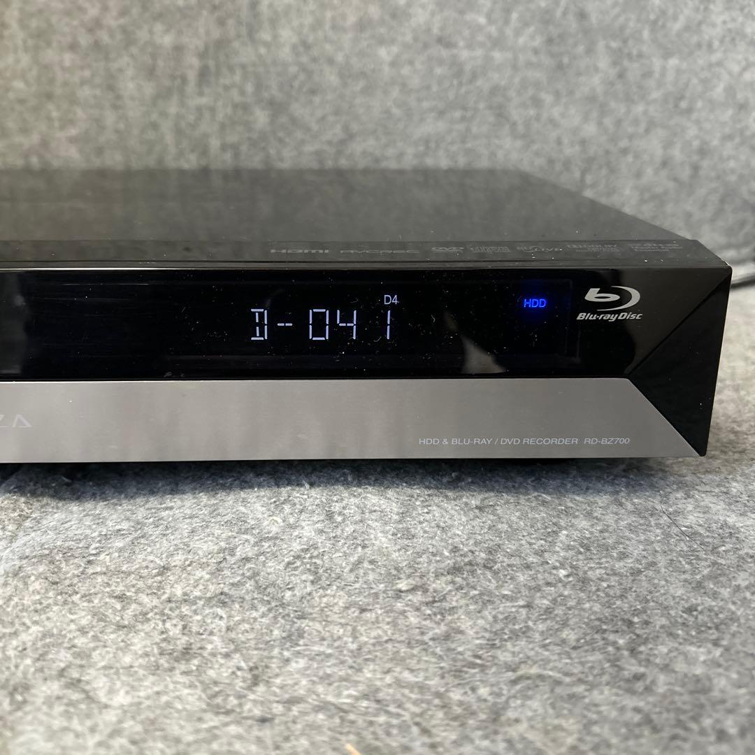【ダブルチューナー】TOSHIBAブルーレイレコーダー RD-BZ700