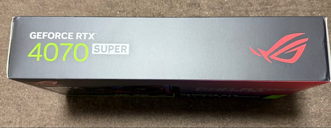 新品未開封ASUS ROG STRIX RTX 4070 SUPER OC