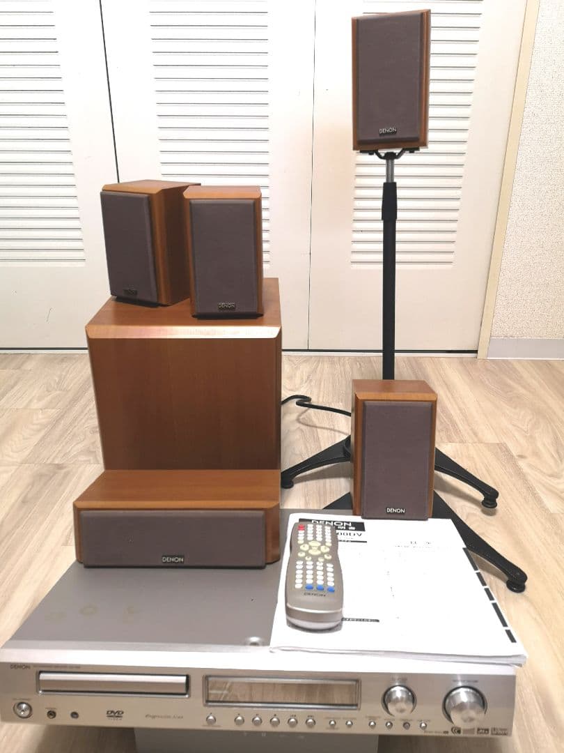 【値下げ】DENON デノン　DHT-1000DV サラウンドスピーカー　セット