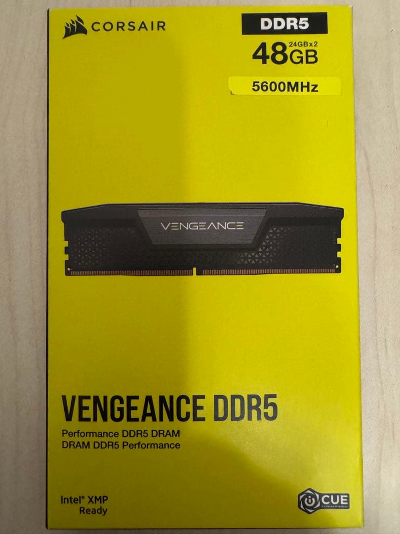 Corsair コルセア DDR5-5600MHz 48GB (24GB×2枚)