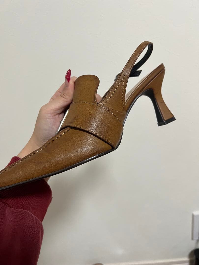 moussy BELTED ミュール