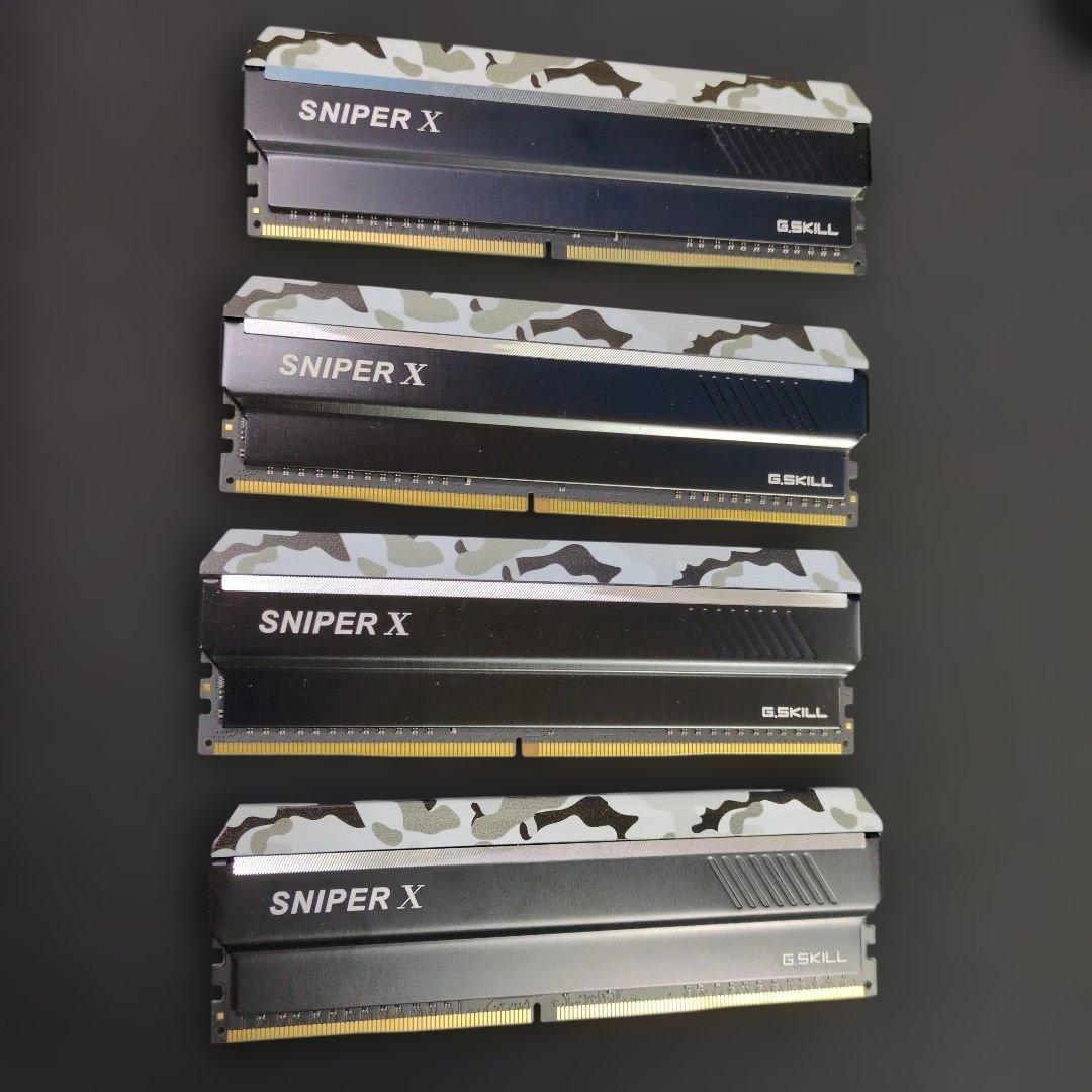 メモリー G.SKILL SNIPER X 32GB DDR4-3600