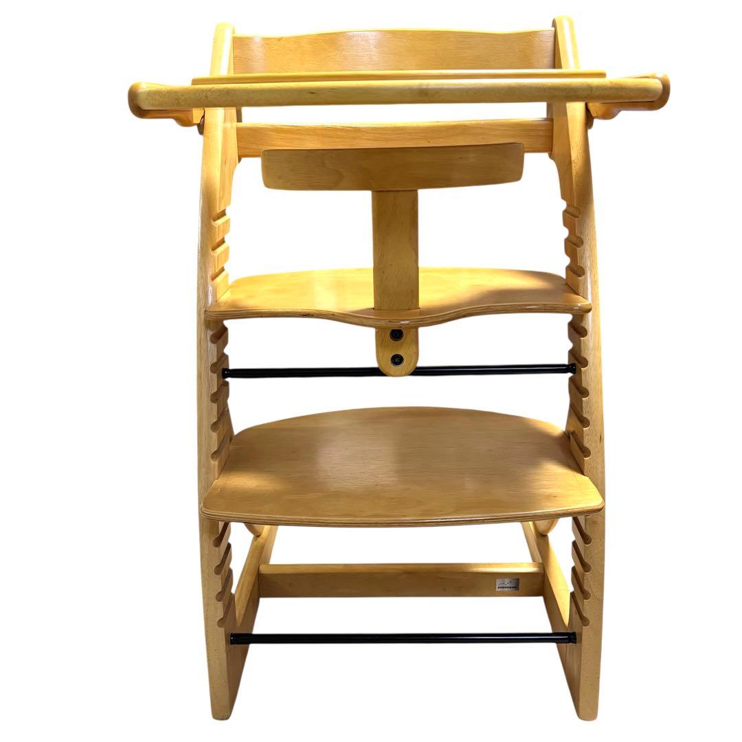 美品 大和屋 ヤマトヤ すくすくチェア アーク ARC テーブル ガード付