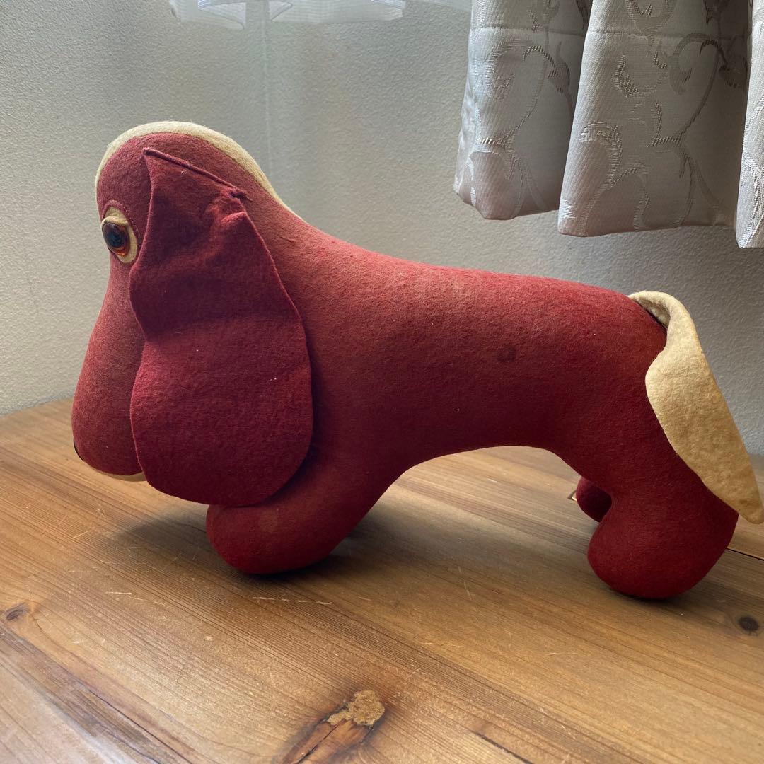 ダックスフンド　ハーバード大学　カレッジドール　カレッジマスコット　ぬいぐるみ