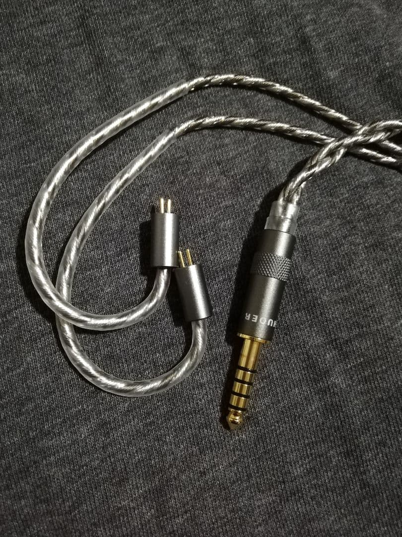 LETSHUOER S12 4.4mmリケーブル可能イヤホン