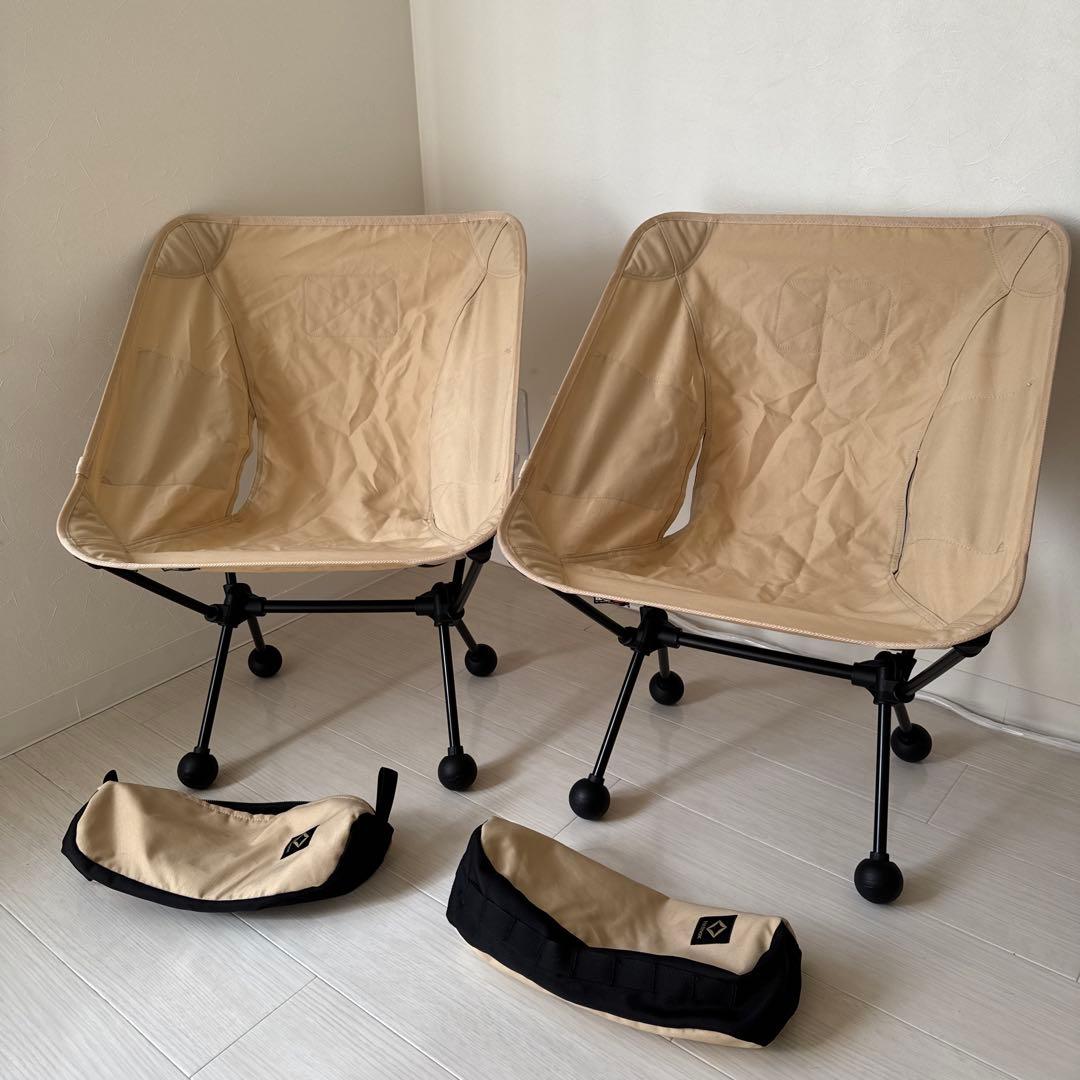 【廃盤レア品】ヘリノックス　タクティカルチェアセット　デザートタン