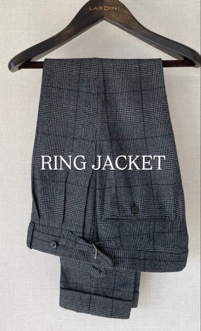 ［美品］RING JACKET サイドアジャスター スラックス 46 秋冬