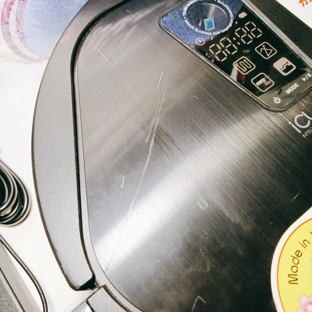 【美品訳あり】ロボット掃除機 アイクレボ 拭き掃除 タイマー機能 抗菌