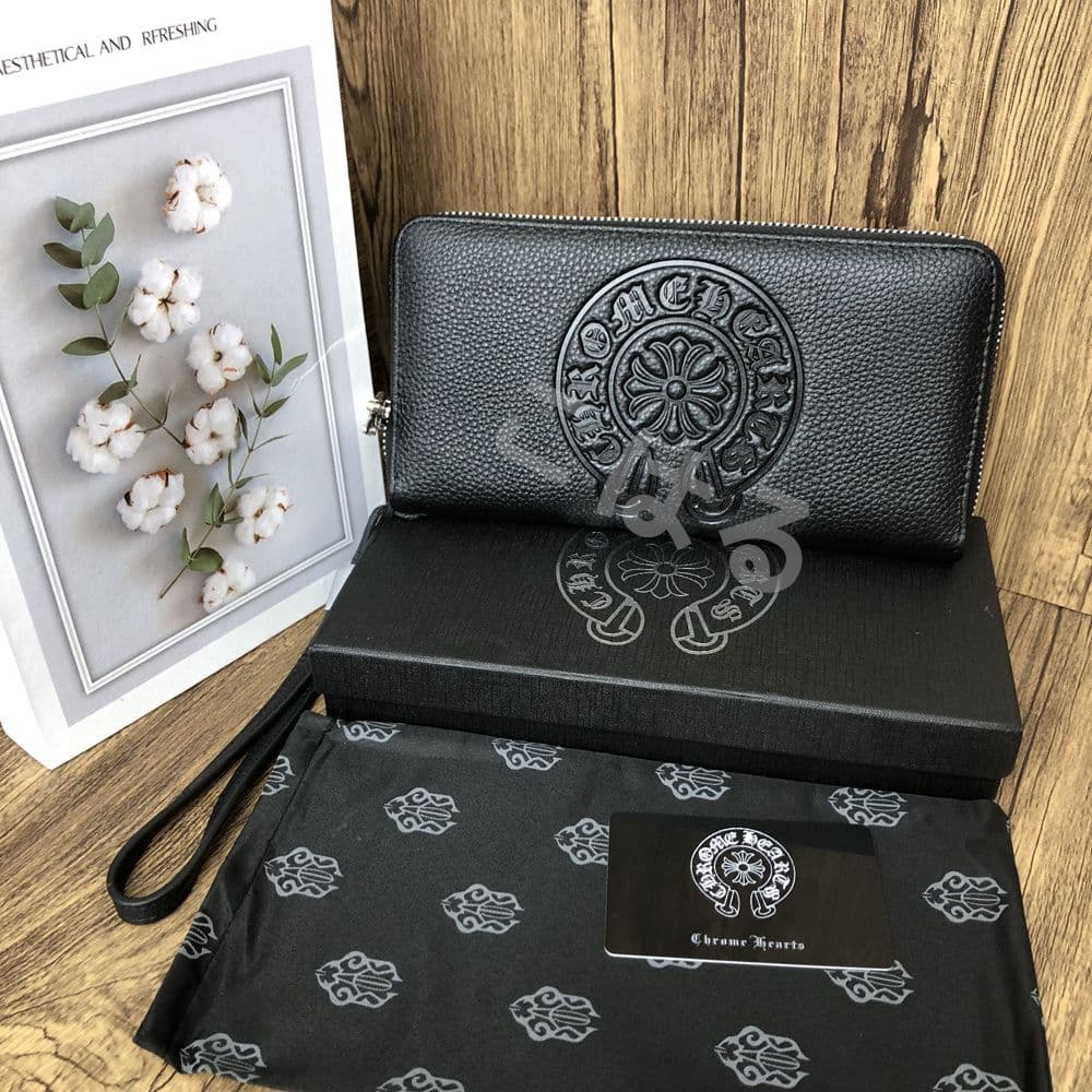 送料込！Chrome Hearts クロムハーツ 長財布