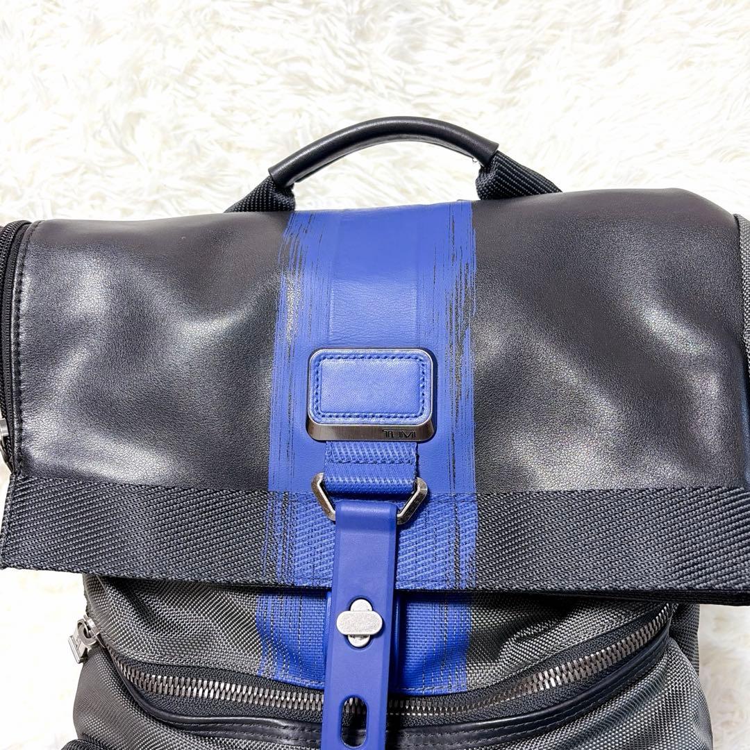 美品✨希少✨TUMI アルファ ブラボー バックパック ナイロン ブラック