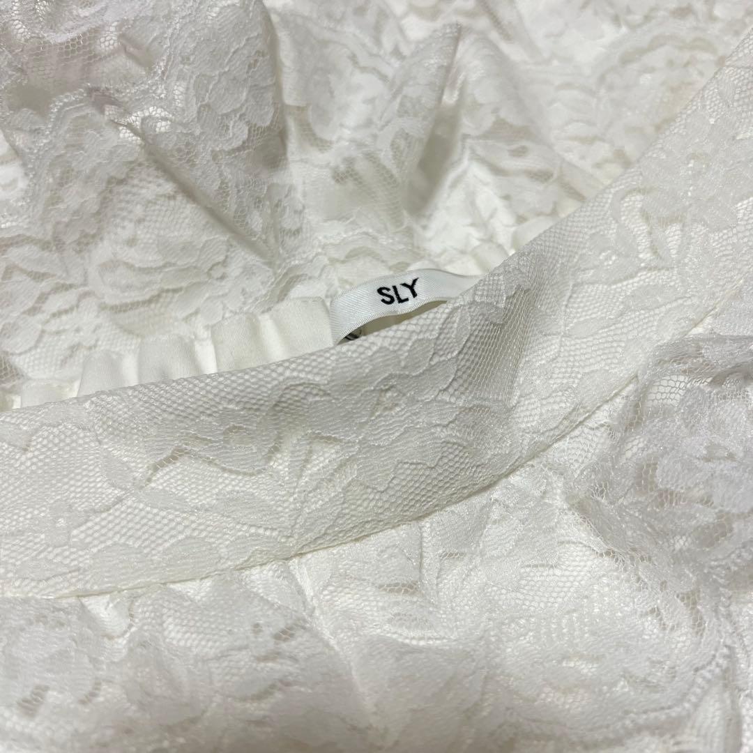 SLY スライ FRILL LACE S/PT フリル レース ショートパンツ