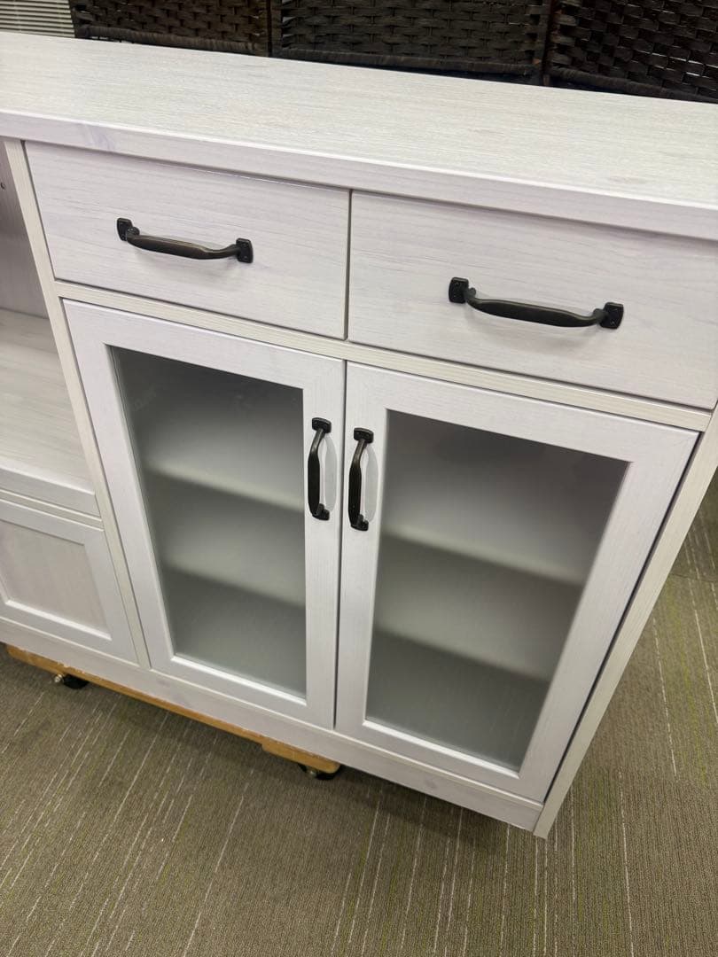 【洗浄消毒作業済】佐藤産業 LUFFY レンジボード レンジ台LU80-120L