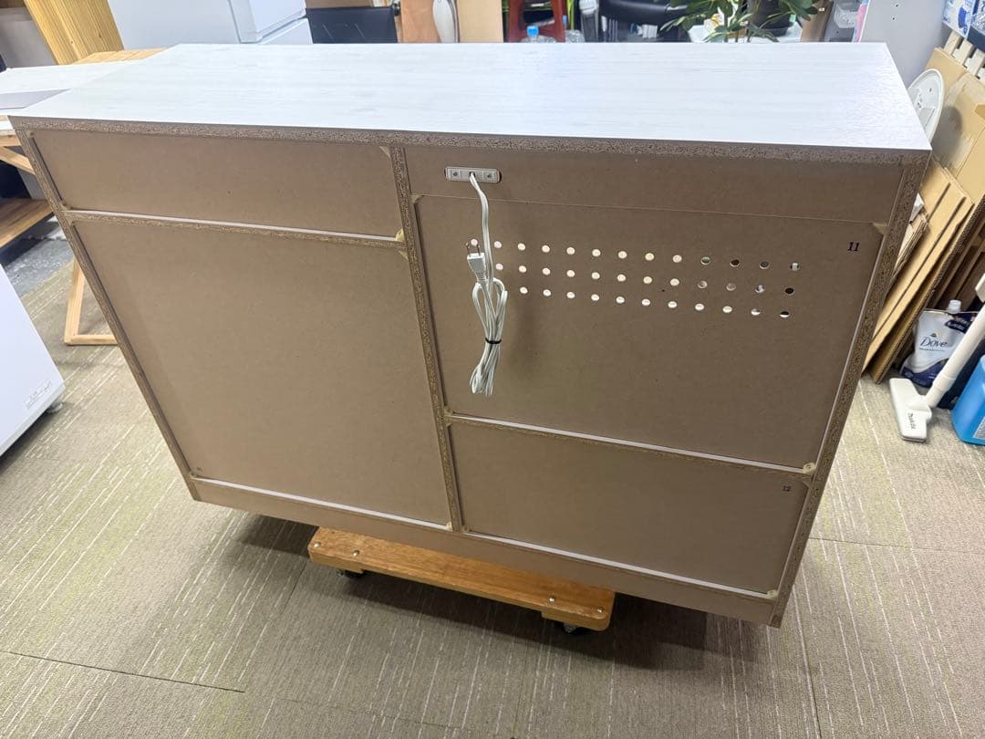 【洗浄消毒作業済】佐藤産業 LUFFY レンジボード レンジ台LU80-120L