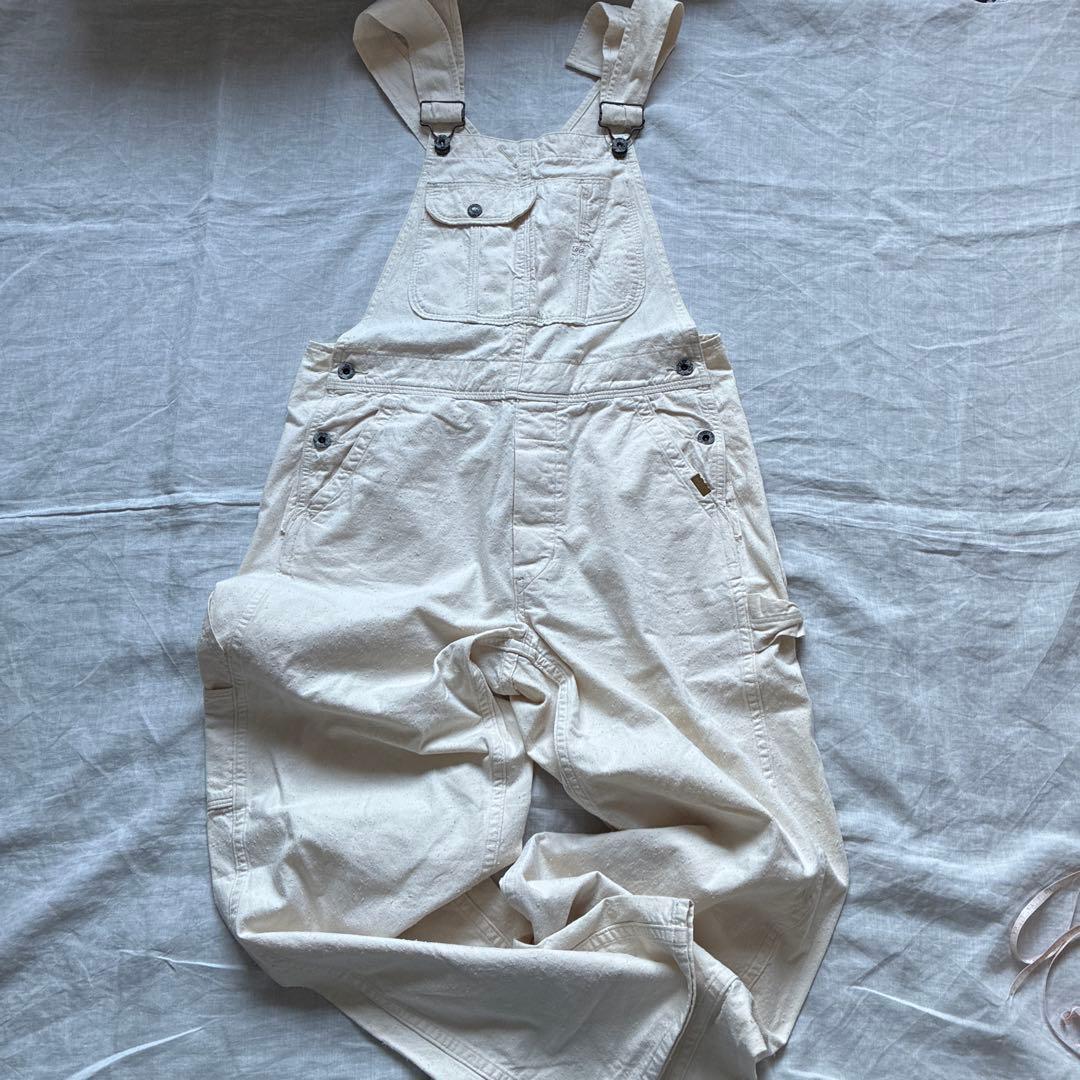 GO TO HOLLYWOOD ホワイトデニムオーバーオール 160