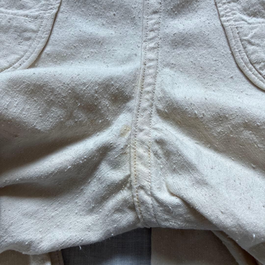 GO TO HOLLYWOOD ホワイトデニムオーバーオール 160