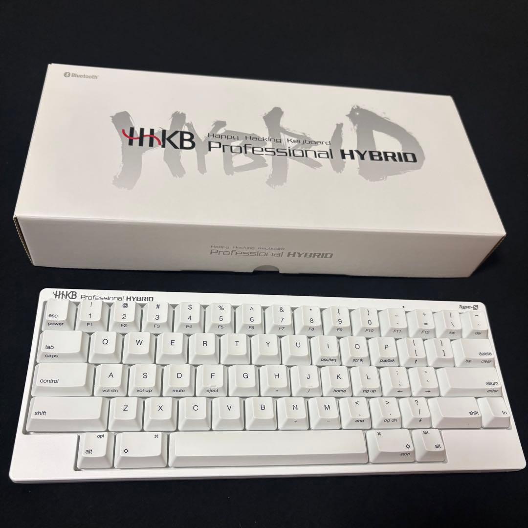 HHKB Professional HYBRID Type-S 雪 英字配列