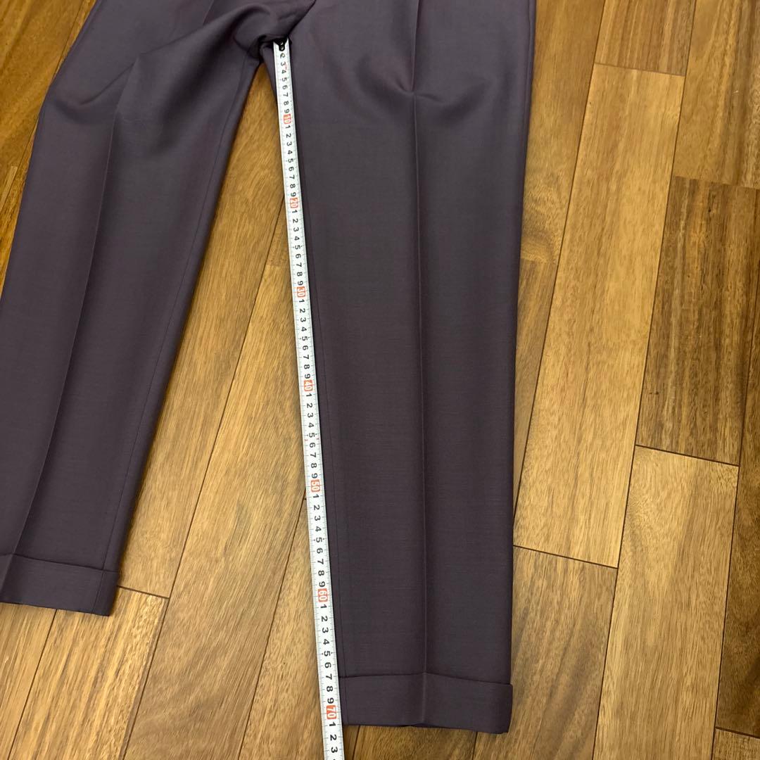 ワコマリア　パープル スラックス スリムフィット