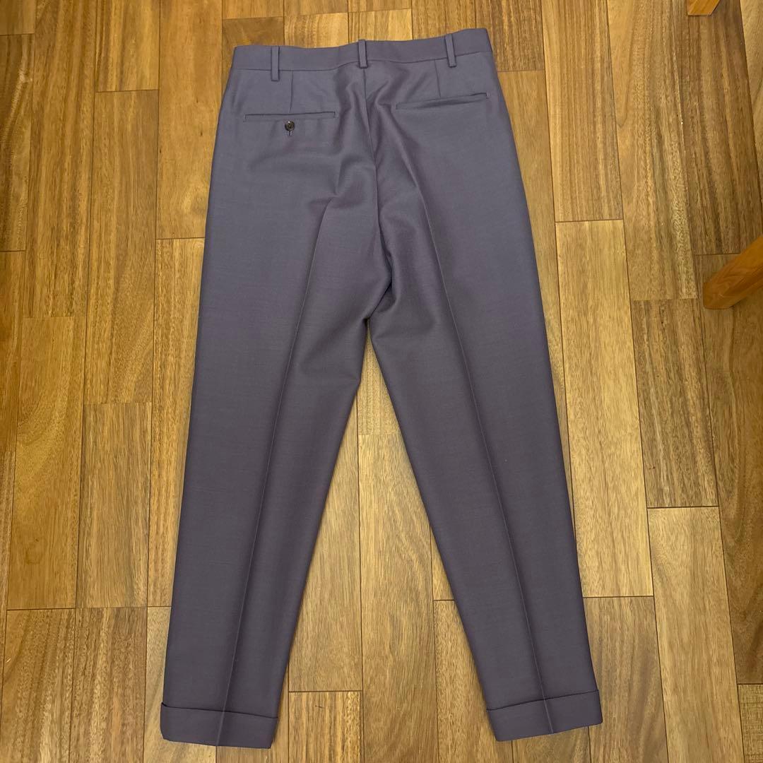 ワコマリア　パープル スラックス スリムフィット