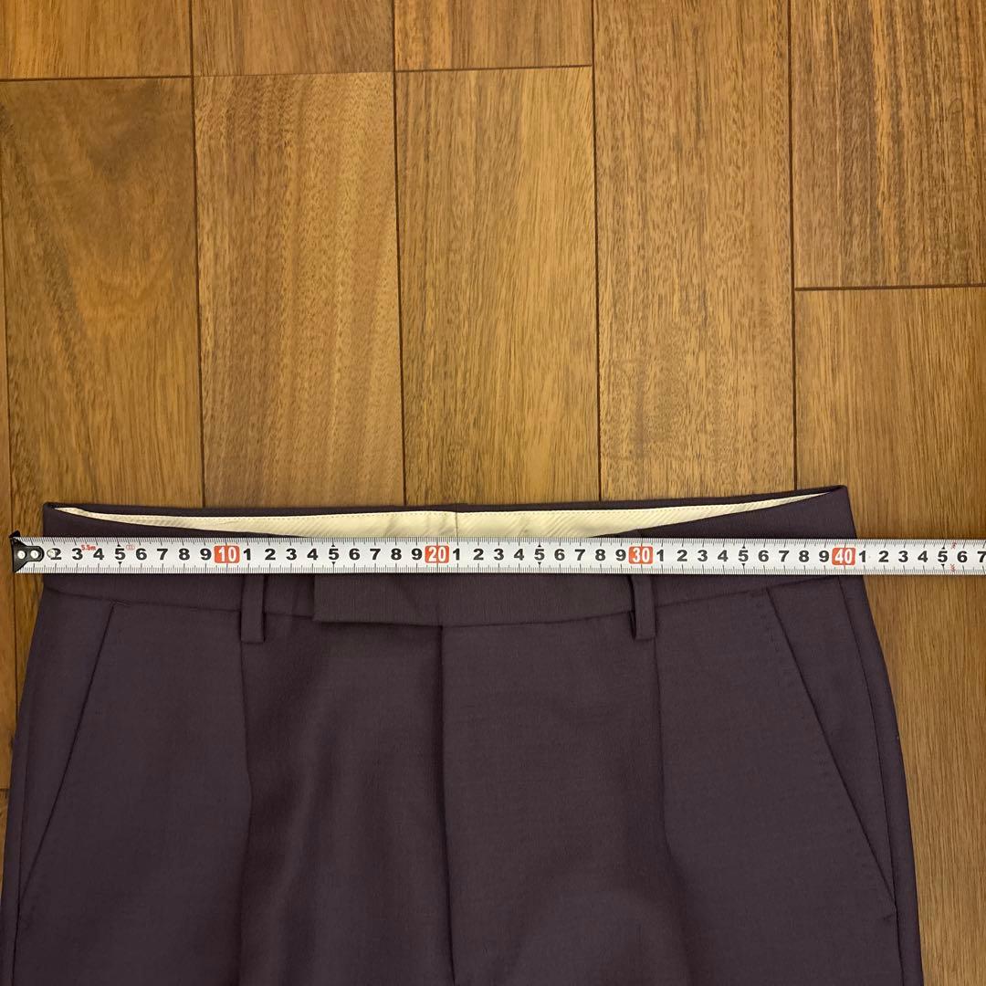 ワコマリア　パープル スラックス スリムフィット