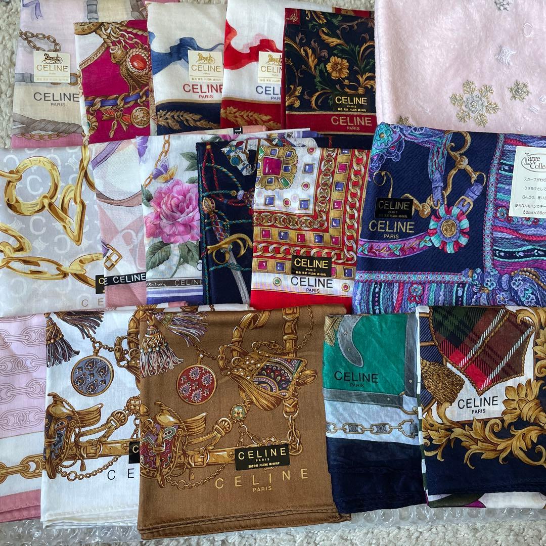 CELINE ハンカチ17枚セット
