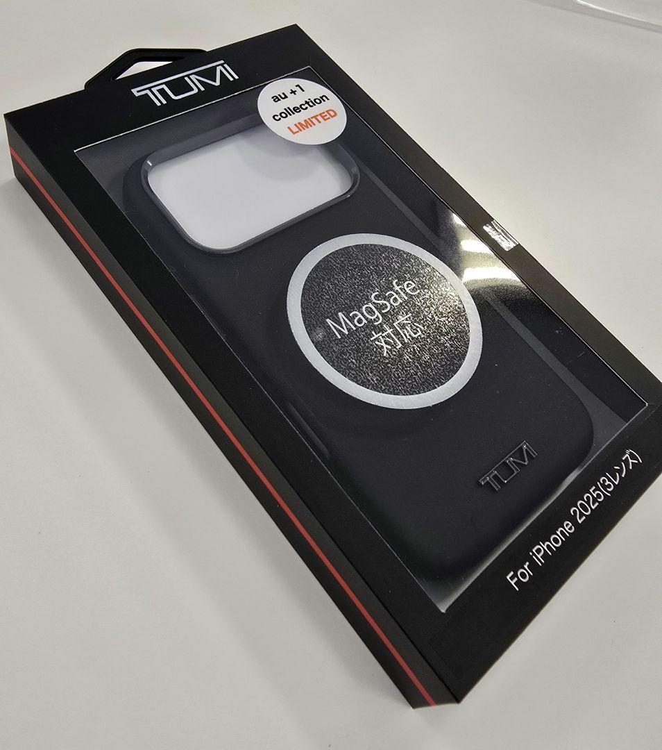 iPhone17Pro TUMI SILICONE HARD CASE／黒