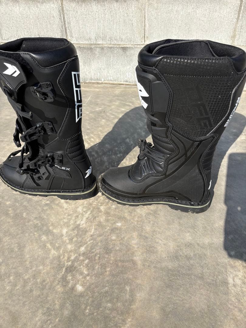 DFG フレックスブーツオフロード ブラック mizuki