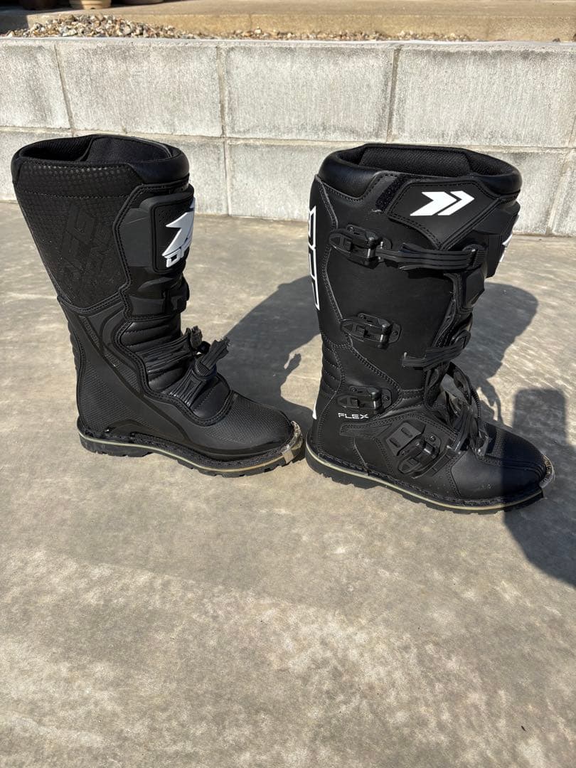 DFG フレックスブーツオフロード ブラック mizuki